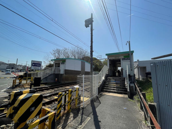 名鉄河和線「八幡新田」駅