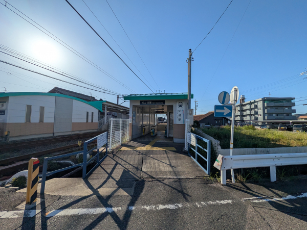 名鉄各務原線「切通」駅