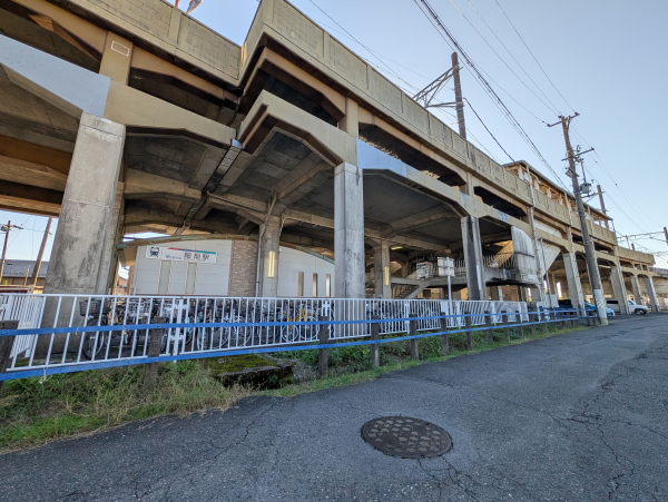 名鉄各務原線「細畑」駅