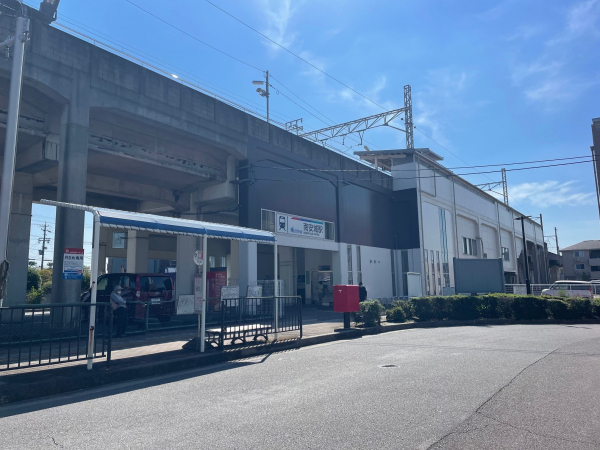 名鉄西尾線「南安城」駅